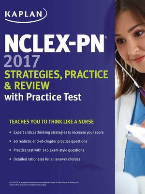 cover image of NCLEX-PN 2017 Strategies, Practice and Review with Practice Test